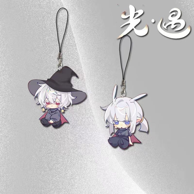 光遇周边巫师白鸟动漫手机链图片