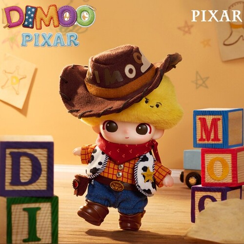 泡泡玛特dimoo皮克斯联名盲盒