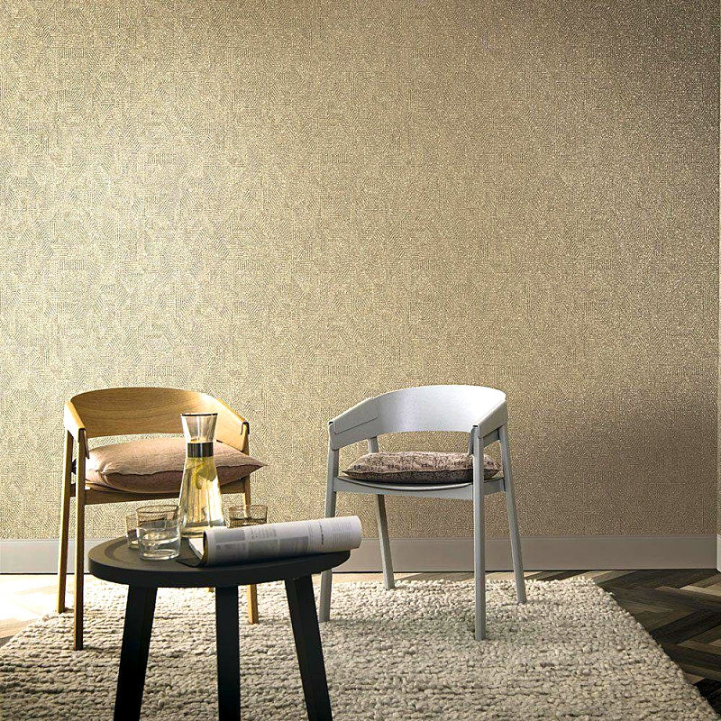 德国进口玛堡墙纸现代简奢几何图案客厅壁纸23819 23820 23821