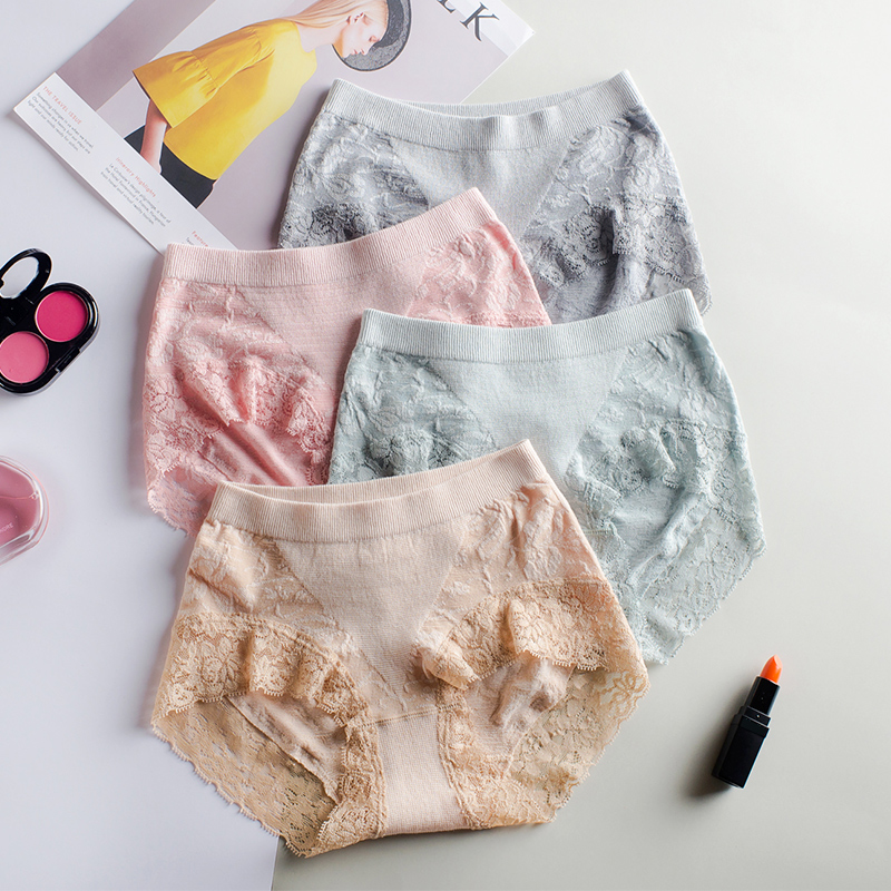 莫代尔日系一体成型提臀三角裤头