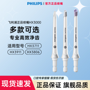 飞利浦水牙线冲牙器HX3911HX3711替换喷头喷嘴HX3042HX3052HX3062