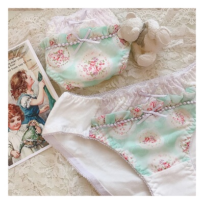 ROSAMUNECA欧洲田园风女纯棉内裤