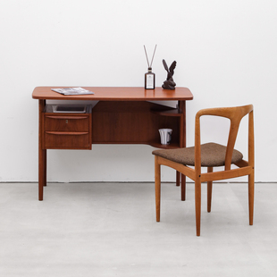 coznap 中古｜丹麦产 Gunnar Nielsen 设计 柚木 书桌 写字台