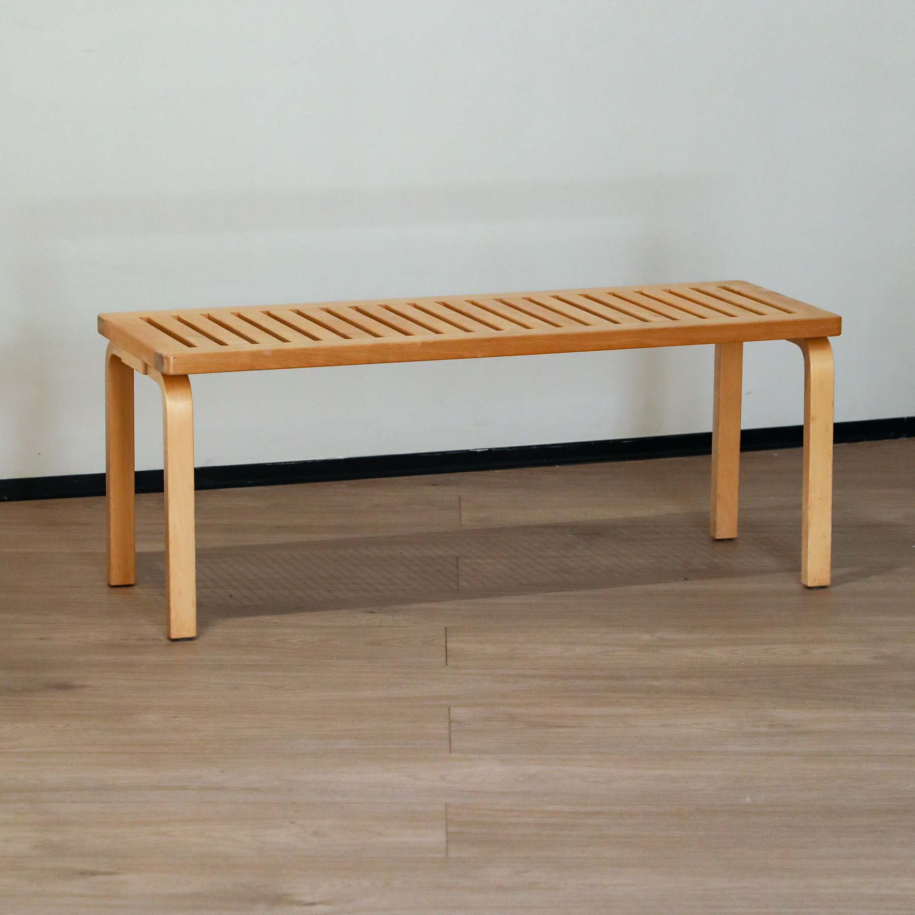 coznap 中古｜芬兰产 Alvar Aalto 设计 长凳