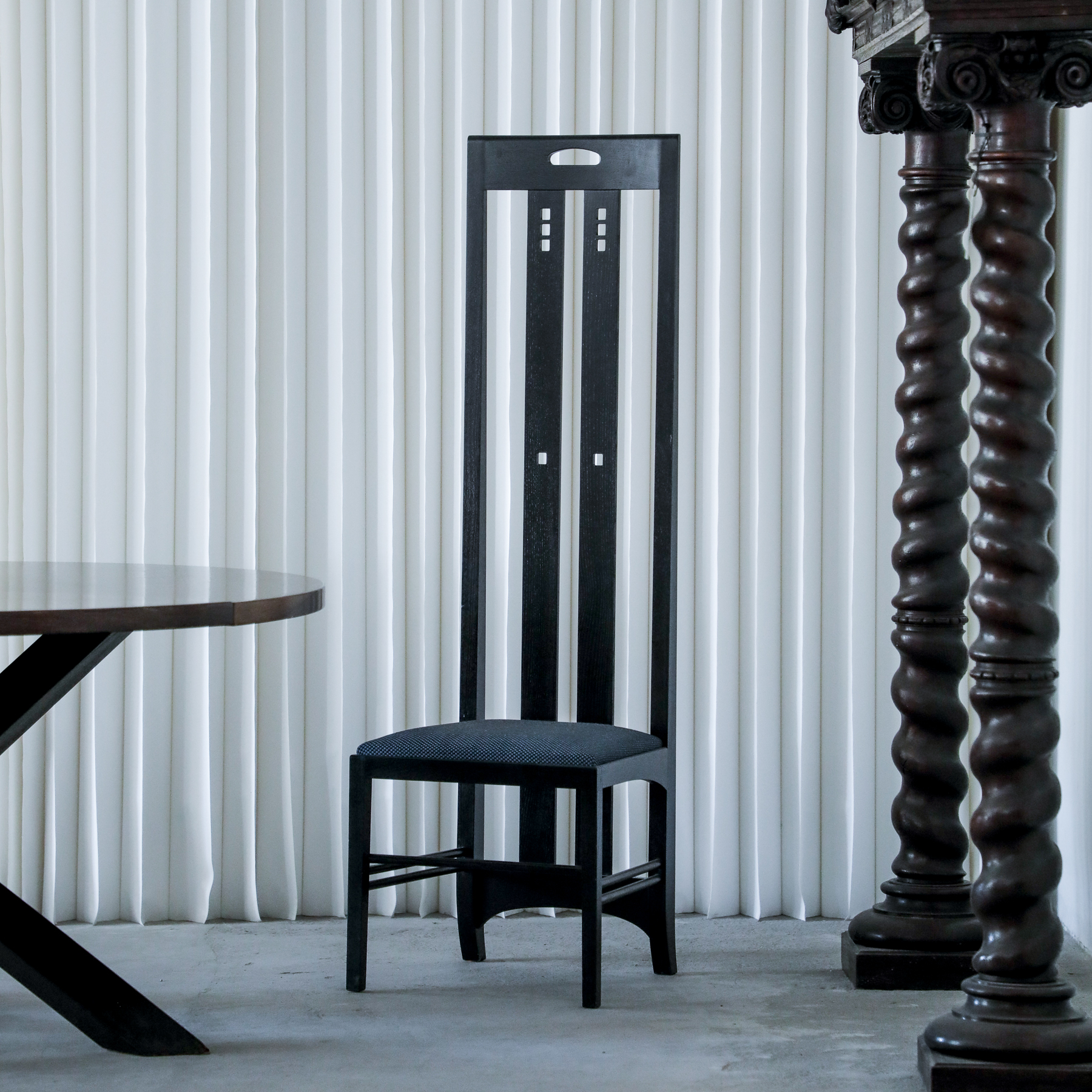 coznap 中古｜意大利Mackintosh麦金托什 Ingram 高背餐椅 带证书