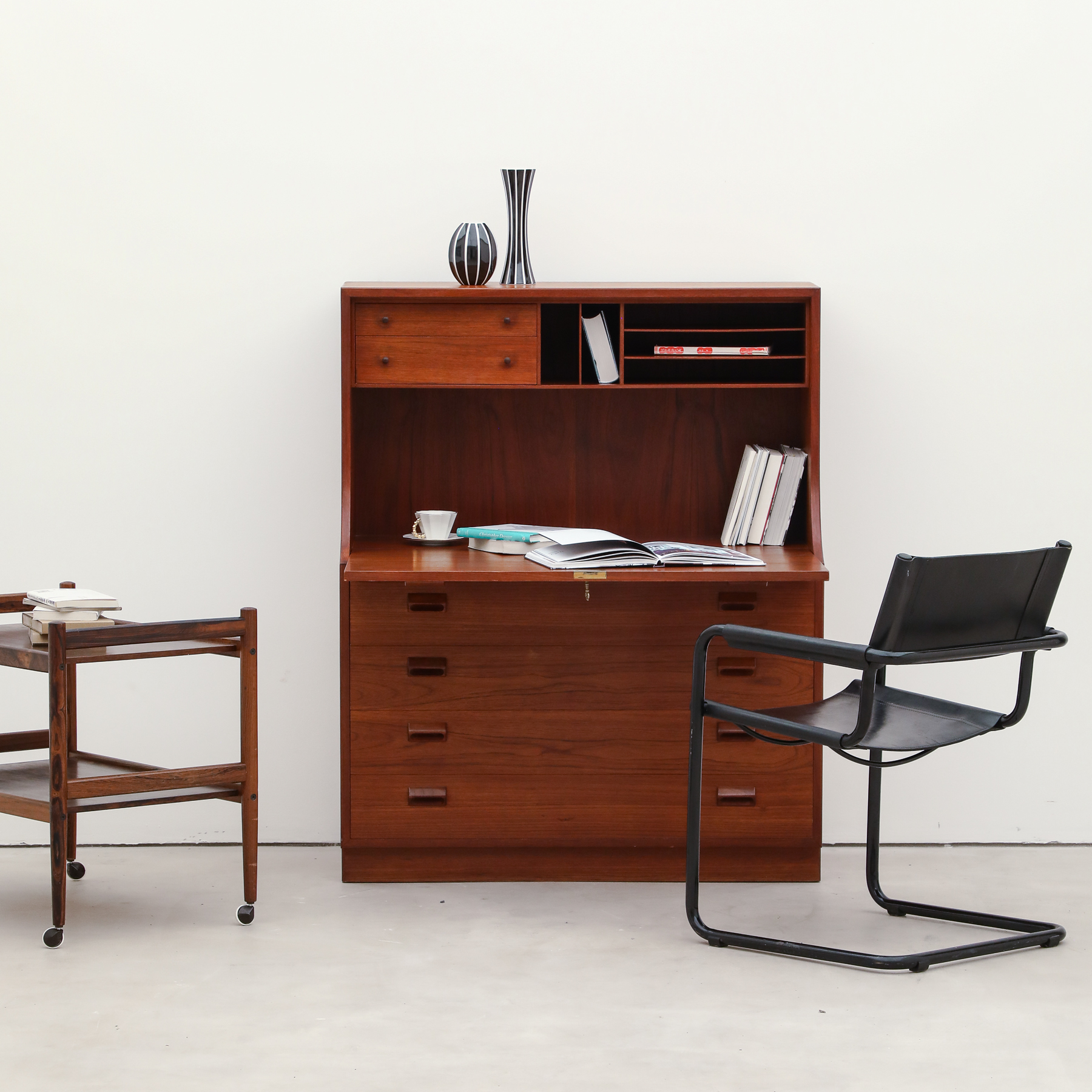 coznap 中古｜丹麦产 1950年代 Borge Mogensen设计 秘书柜 柚木