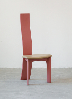 coznap 中古 | 丹麦产 Bob van den Berghe 设计 餐椅 粉色