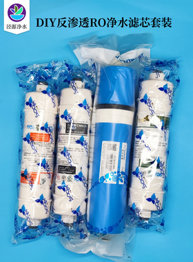 无泵DIY净水机滤芯韩式PP活性炭碳棒后置T33汇通原装反渗透膜