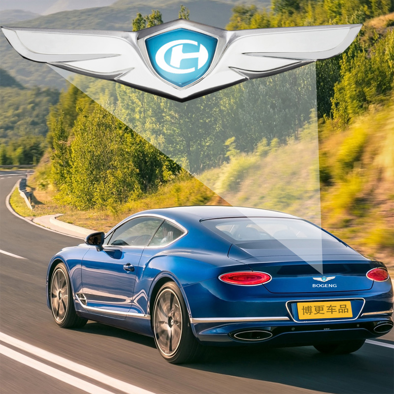 昌河m70 q35 q25 a6 福瑞达配件车身贴个性改装定制金属车标创意