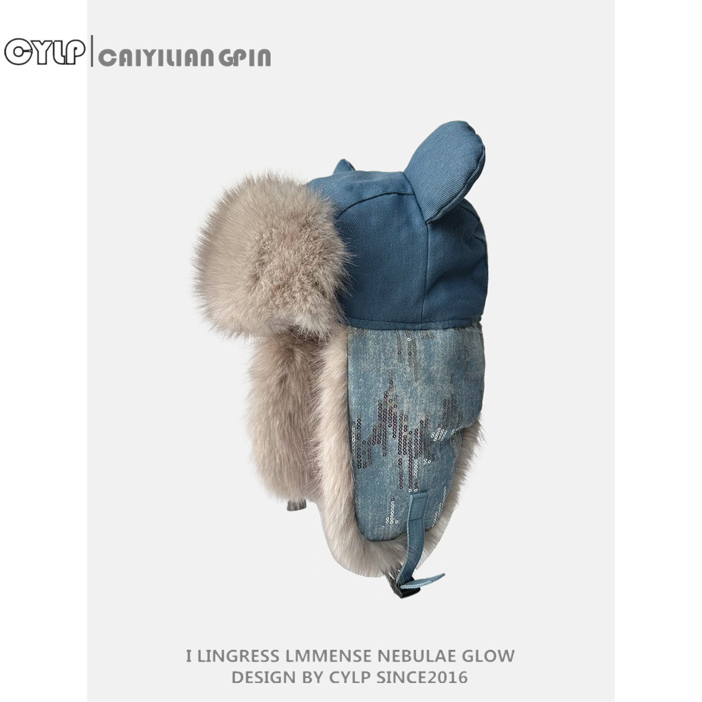 小熊耳朵毛绒牛仔布雷锋帽男女冬季加厚保暖护耳帽东北骑行防寒帽,服饰配件/皮带/帽子/围巾,帽子,淘宝优惠券,粉丝福利购,淘宝优惠卷