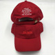 DAMN 棒球帽字母刺绣软高尔夫帽可调节鸭舌帽 说唱DAMN. dad hat