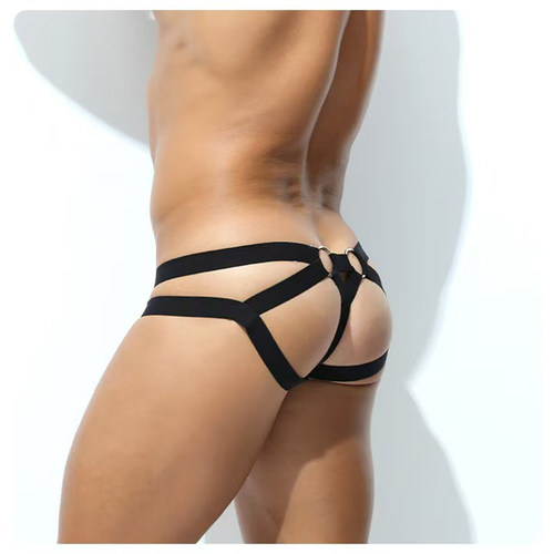 男低腰性感丁字裤双腰带束缚提臀