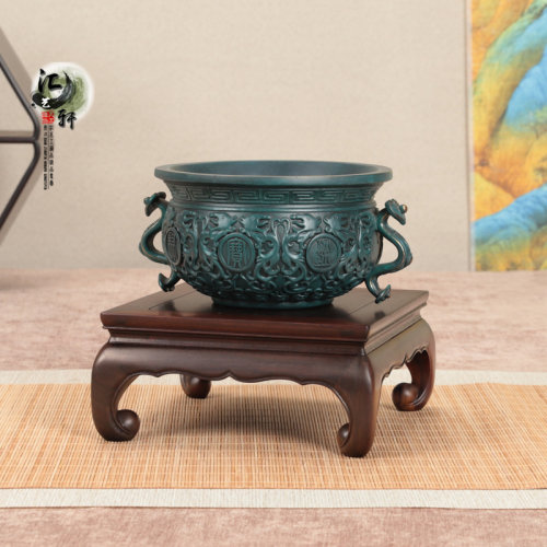 南通新中式大红酸枝明式榫卯方几