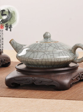 红木实木整块木雕刻底座天圆地方花瓶盆景奇石紫砂茶壶小盆栽底座