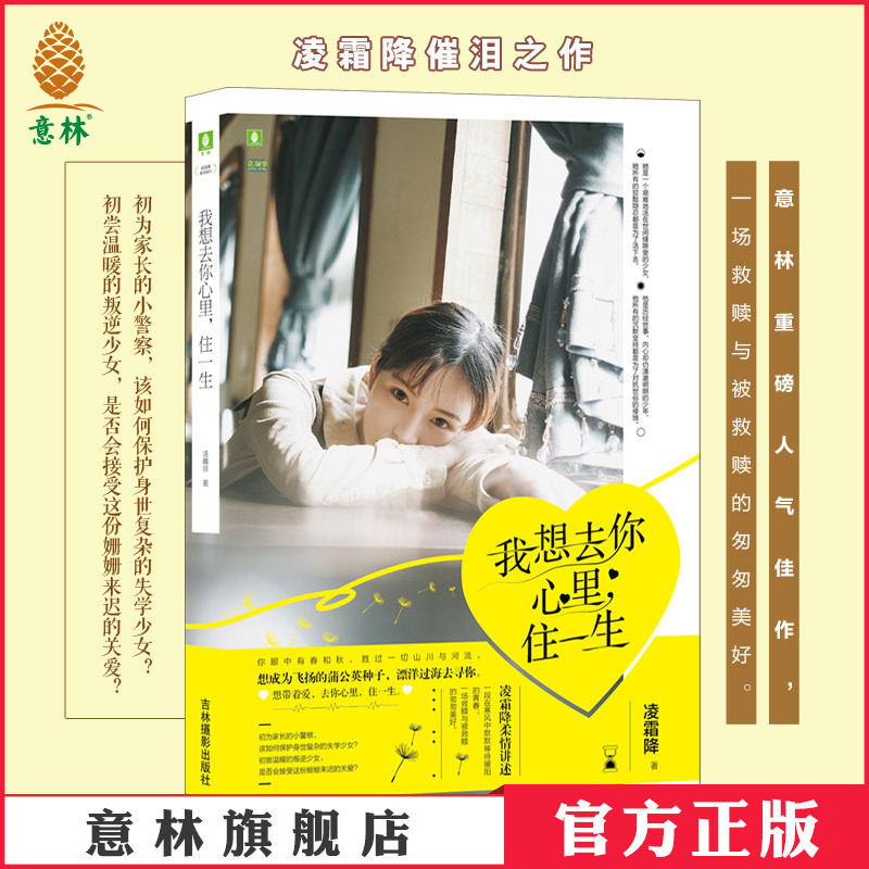意林官方直营店 意林 我想去你心里住一生 凌霜降 微甜青春单行本 动情讲述一场救赎与被救赎的匆匆美好 青春校园
