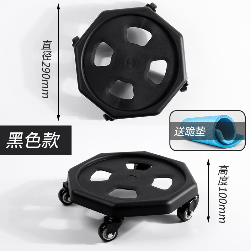 健腹轮腹肌轮回弹家用健身器材静音健腹盘腹肌家用训练盘