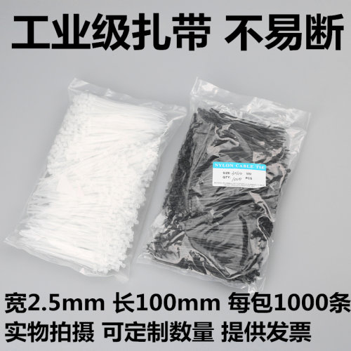 出口型尼龙扎带国标3*100