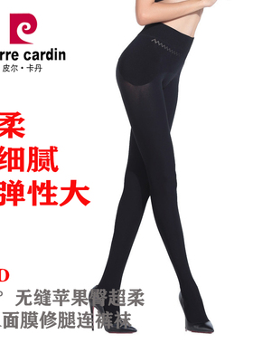 110克皮尔卡丹连裤袜600D无缝苹果臀超柔SPA面膜不加绒69001美退