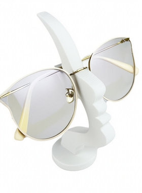 Eyeglass stand眼镜置放支架条形状人侧脸有趣简单的3d打印摆件