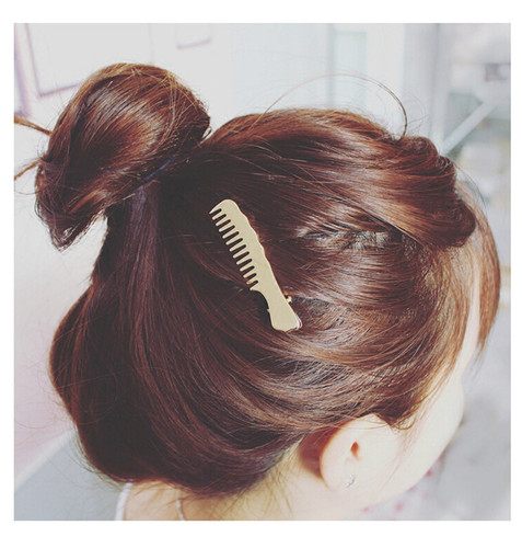 Korean version pop-up hot selling temperament women comb style duck-billed clip Liu Hai hairpin Trinket hairpin