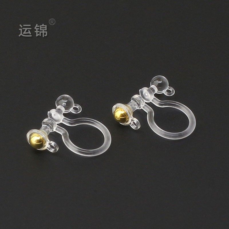 新款耳钉改耳夹转换器 双头吊环耳夹无耳洞配件透明树脂U型耳饰女,饰品/流行首饰/时尚饰品新,耳夹转换器,淘宝优惠券,粉丝福利购,淘宝优惠卷