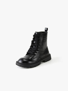 Littlemoco 童装正品26年秋款男女童马丁靴 短靴KBF3SHS002