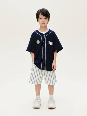 运动套装 little moco童装26夏新款男童短袖短裤两件套KBF2SUT016