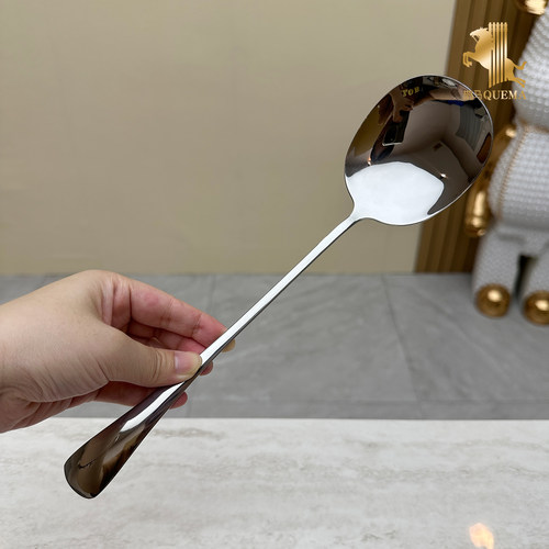 不锈钢分菜公勺分餐勺长柄大勺