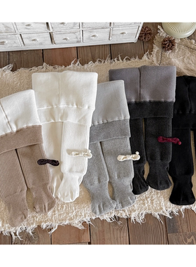 秋冬季新款磨毛球球结保暖裤 QDK5178