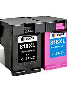 适用HP818XL墨盒惠普D1668 F2418 F4238 F4288 D2568 D2668打印机