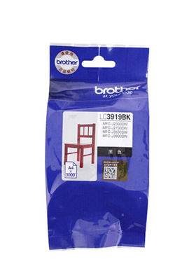 原装兄弟LC3919BK墨盒兄弟MFCJ3930DW 3530DW J2330 2730DW打印机