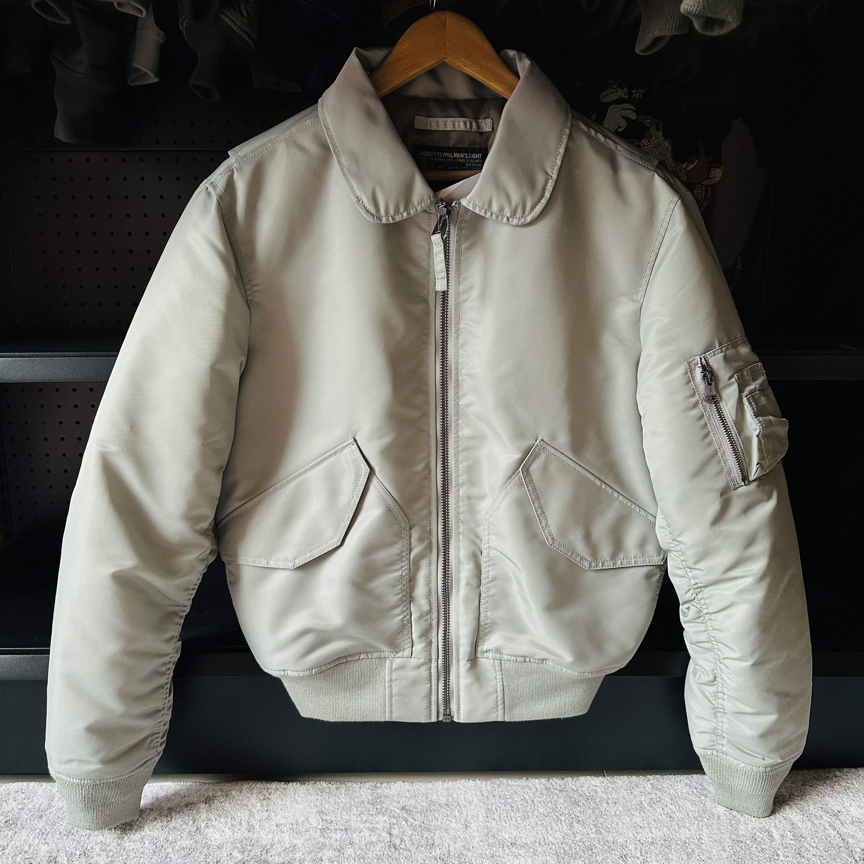 CWU-36P飞行服夹克棉服短款军事风外套 秋冬纯色男女棉衣防风通勤