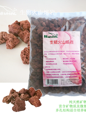 Narwhal纳乐生物火山熔岩5L 鱼缸过滤材料生化细菌屋培菌火山石