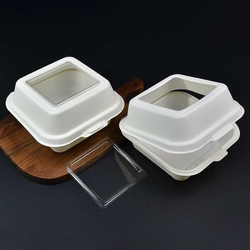可微波便当蛋糕盒汉堡甜品野餐盒