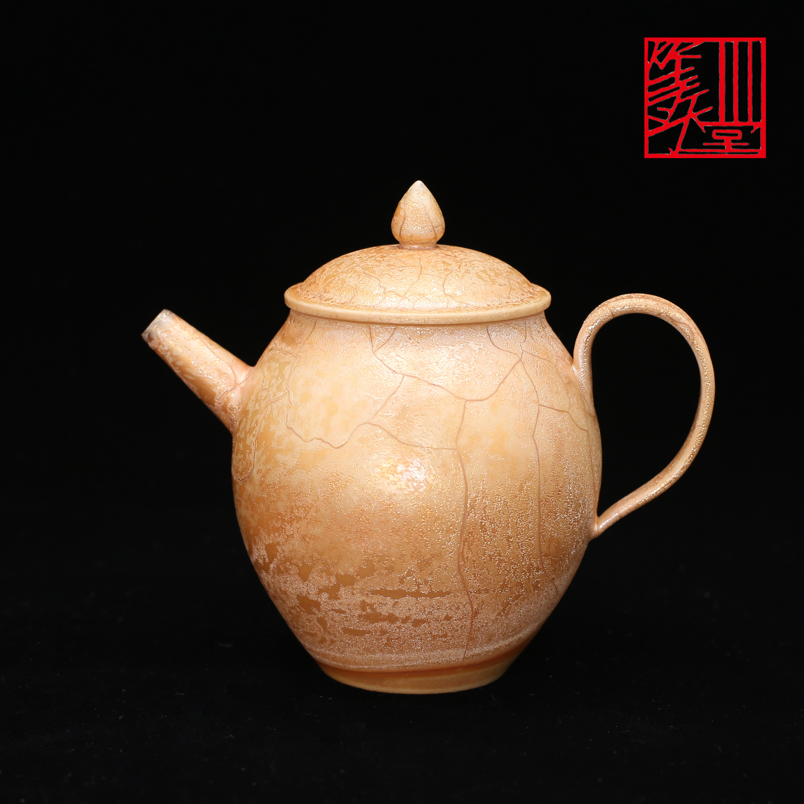 等于堂景德镇高温手工拉胚柴烧自然落灰精品孤品茶壶茶具礼品收藏