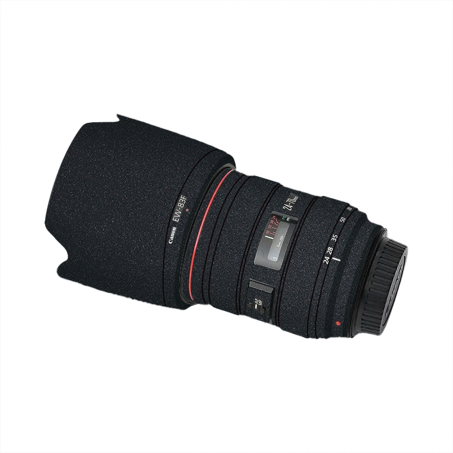 漫步驴适用于佳能EF24-70mm f2.8L一代磨砂保护贴膜2470彩色皮肤