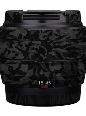 漫步驴适用于富士XC15-45镜头保护贴膜fujifilm1545贴纸卡通彩色