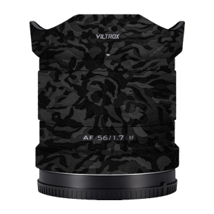 漫步驴适用于唯卓仕富士口56f1.7镜头彩色皮肤贴全包保护贴膜贴皮