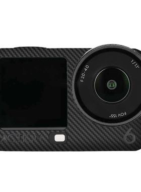 漫步驴适用大疆OsmoAction6运动相机卡通贴膜DJI action6保护贴纸