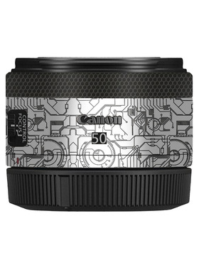 漫步驴适用于佳能RF50F1.8 STM镜头保护贴膜膜贴皮全包膜贴纸3M膜