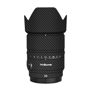 漫步驴适用于永诺33f14索尼E卡口33F1.4适用APS-C半幅改色保护膜