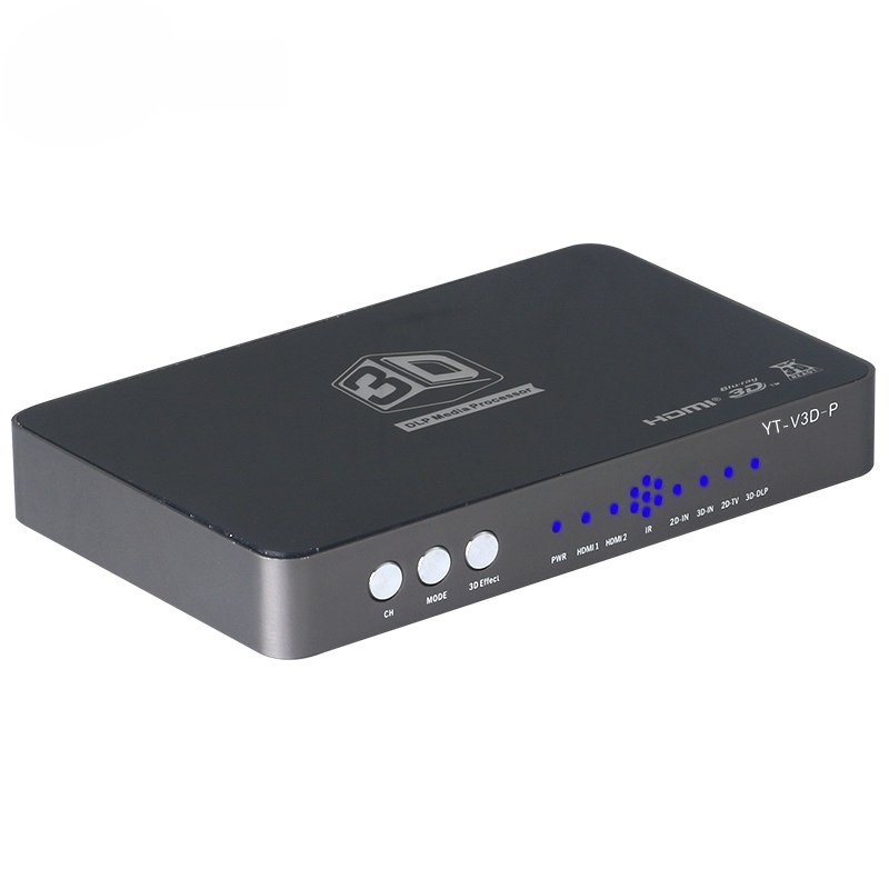 优霆2D转3D视频转换器用DLP投影仪3D电视机显示器AR智能头戴眼镜