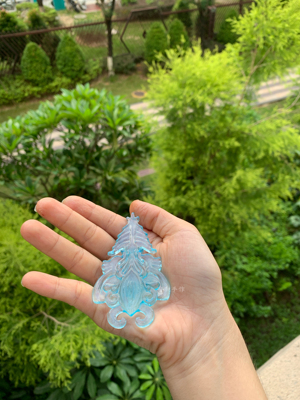 香蜜沉沉烬如霜春华秋实锦觅杨紫同款霜花真身本体纯手工