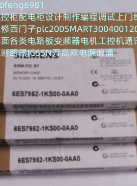 西门子6ES7 952-1KM00-0AA0 6ES7 952-1KP00-0AA0 5V FLASH