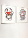 画客厅画 机器猫潮画艺术卡通动漫装 饰画村上隆哆啦a梦挂画潮流版