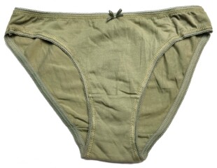 哟呼！primark S-XL码女士军绿中低腰全棉三角内裤短裤