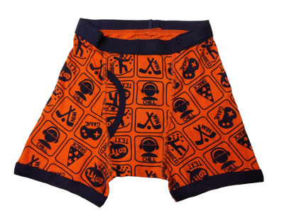 印花男童全棉平脚内裤