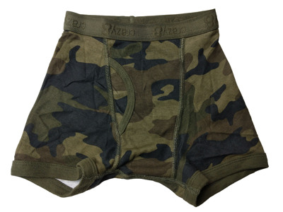 男童迷彩全棉平脚内裤