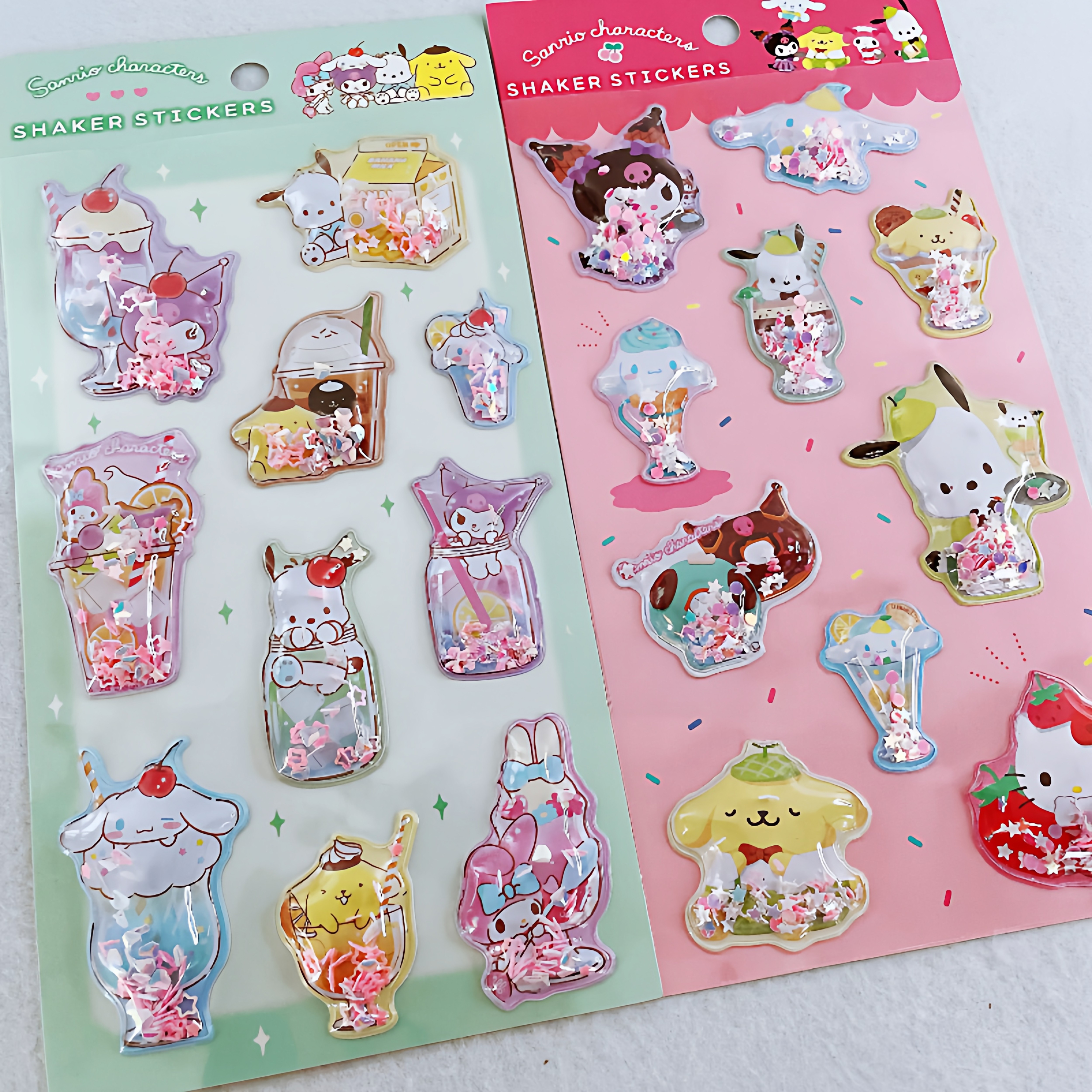 日系卡通凯蒂猫美乐蒂库洛米大耳狗立体泡泡流沙摇摇亮片贴画贴纸,文具电教/文化用品/商务用品,贴纸/立体贴纸,淘宝优惠券,粉丝福利购,淘宝优惠卷