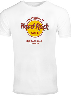 hard城市限定伦敦公园白色男款T恤